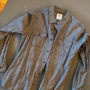 Levi’s flannel chore shirt, size large
